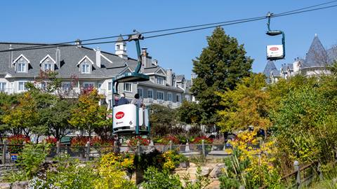 Cabriolet lift at Tremblant