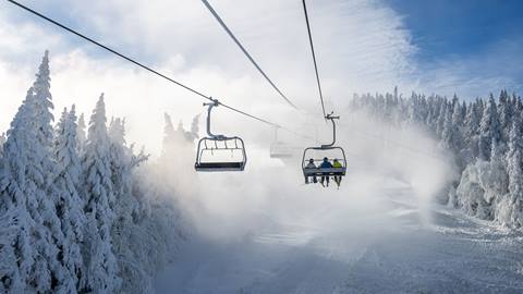 chairlift at Tremblant