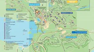 Carte des secteurs d'hébergement