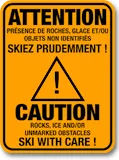 ski sign