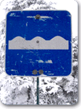 ski sign