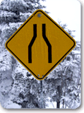 ski sign