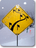 ski sign