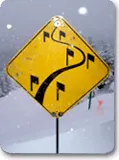 ski sign