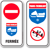 ski sign