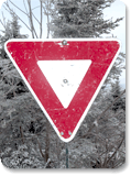 ski sign