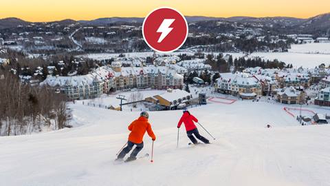 Coca-Cola Ski & Dine package