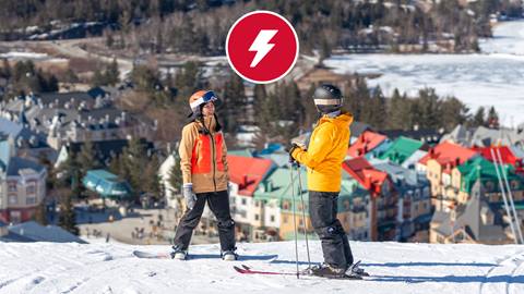 Vente éclair ski du printemps
