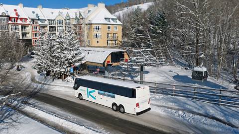 Service d'autocar de luxe entre Montréal et Tremblant