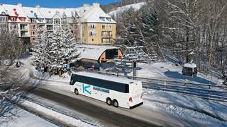 Shuttle beetween Montréal–Trudeau International Airport and Mont-Tremblant