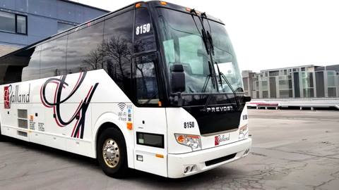 Galland Bus Charter Service from Montreal to Mont-Tremblant