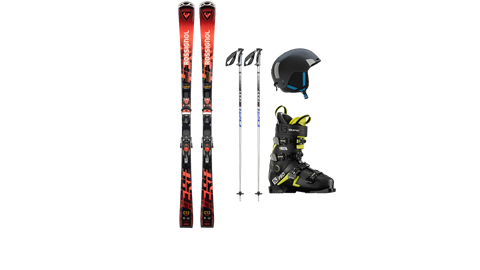 Performance Complete Ski Set Rental