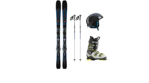 Location de Skis - Ensemble de Ski Complet (13 ans et plus) (SAISON  RÉGULIÈRE)