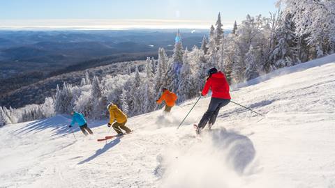 Billets de ski à rabais pour les amis et la famille