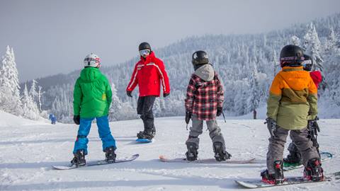 Kids Snowboard Group Lessons