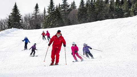 Programmes saisonniers de ski pour enfants