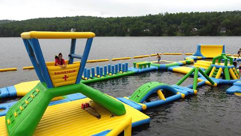 Aquabounga Inflatable Water Park