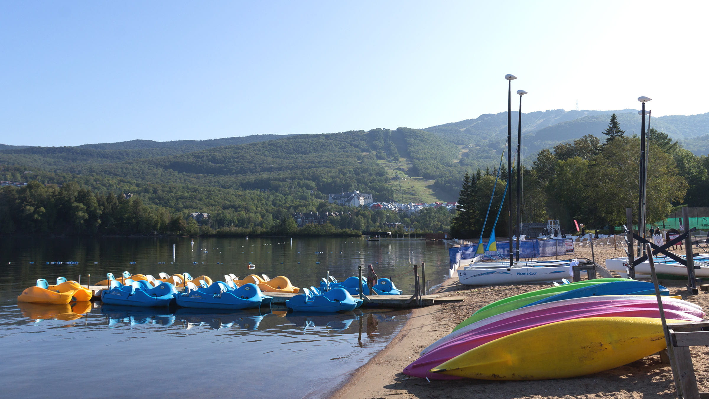 Centre Nautique Pierre Plouffe Lac Tremblant location sports nautiques