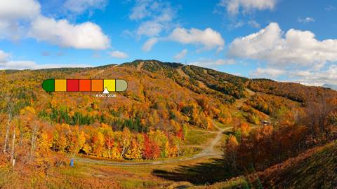Index des couleurs à Tremblant