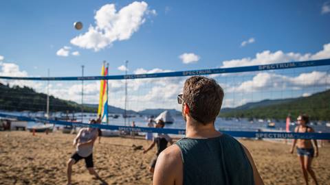 Beach and tennis club Tremblant