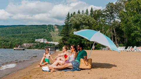 Beach and tennis club Tremblant
