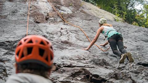 Escalade à Tremblant