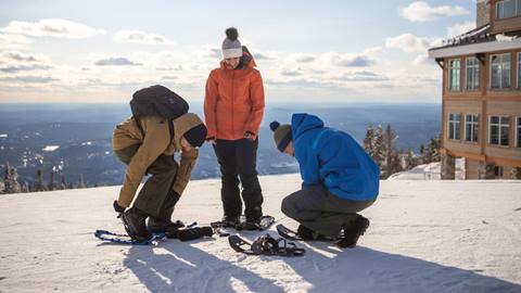 Snowshoeing and Fondue Tour