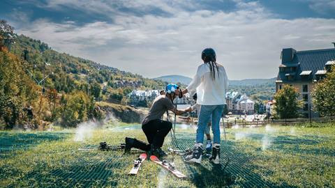 Summer skiing Lessons