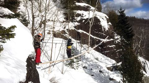 Via Ferrata Mont-Catherine