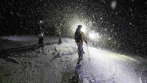 Transition at The Summit and Headlamp Descent