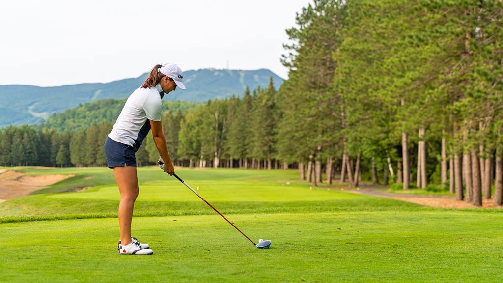 Golfing Tremblant