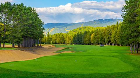 Golfing at Tremblant