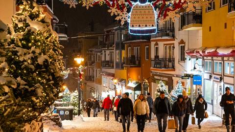 Shopping winter Tremblant